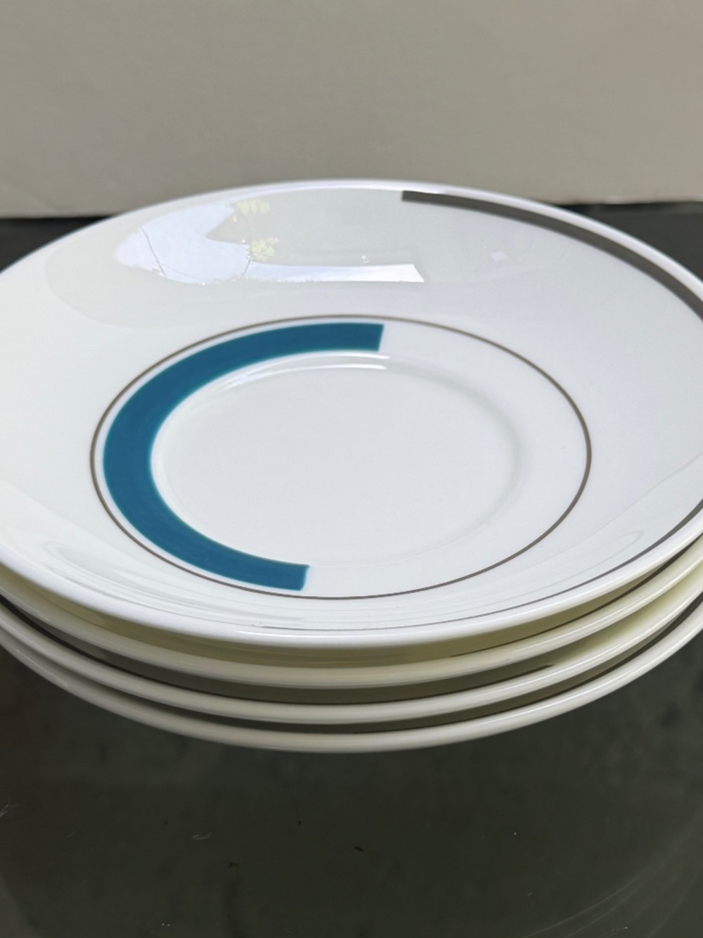 Wedgwood Eclipse Small Plates / Saucers, Set of 4